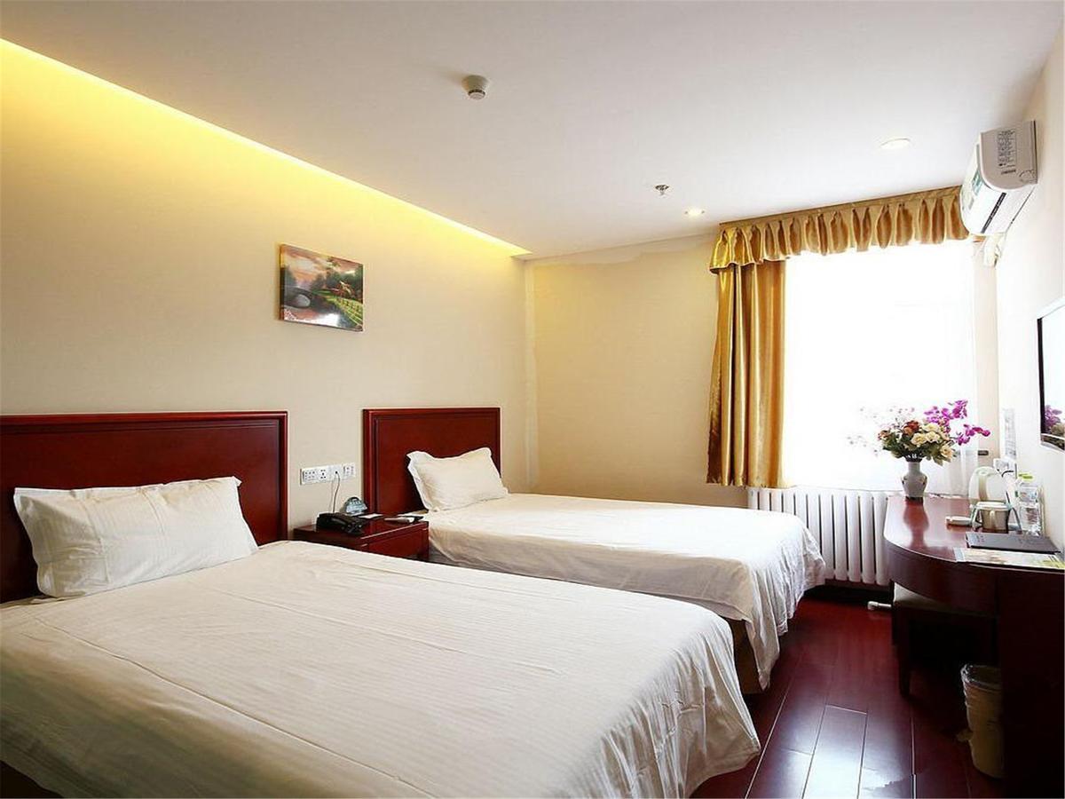 Greentree Inn Beijing Daxing Huangcun Qingyuan Road Metro Station Express Hotel Kültér fotó